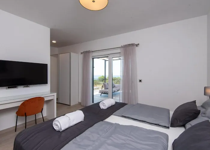 ヴィラ Maslina In - Haus Fuer 8 Personen